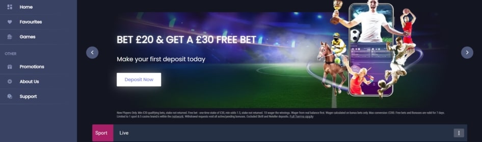 Sports Bonuses at Funky Jackpot