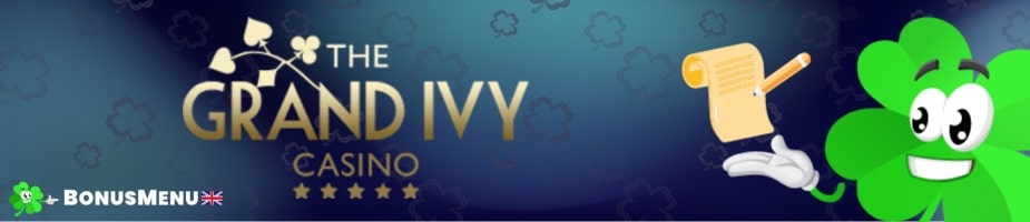 The Grand Ivy Casino Registration small Banner