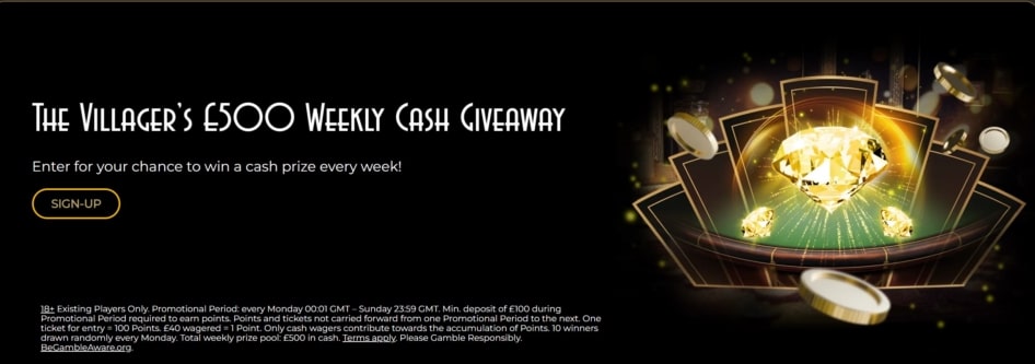 The Grand Ivy Casino Weekly Prize Drops