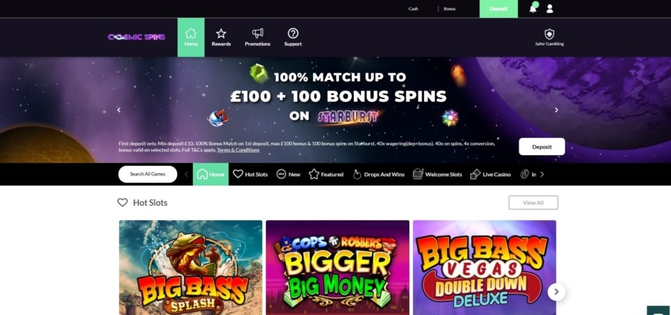 The Cosmic Spins homepage