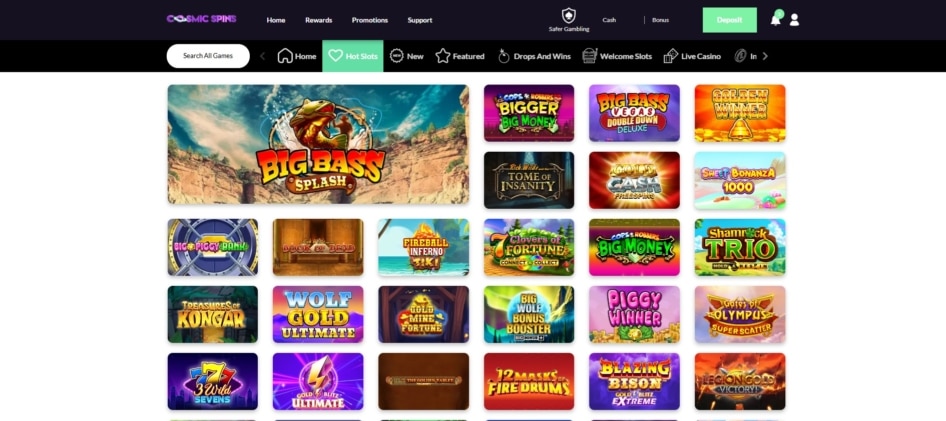 Hot slots at Cosmic Spins