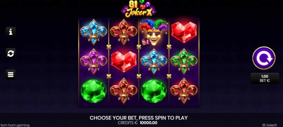 81 Joker X by Tom Horn Gaming