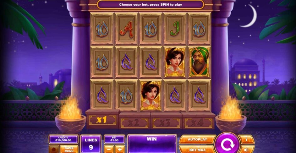 Book of Aladdin by Tom Horn Gaming