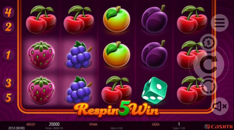 Respin 5 Win by Casimi