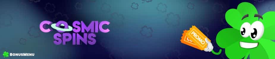 Cosmic Spins Bingo promo code small banner