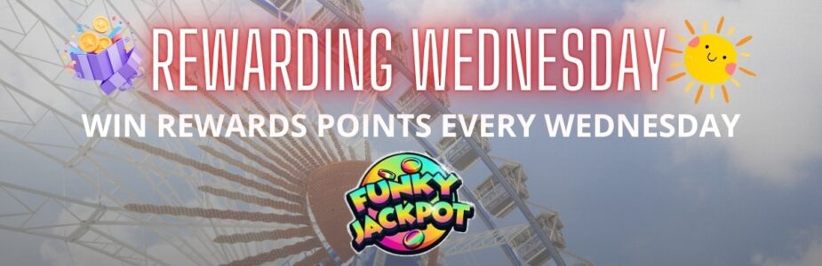 Funky Jackpot Casino Rewarding Wednesday promo Bonusmenu.co.uk