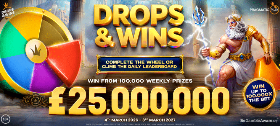 O'Reels Casino's Drops & Wins