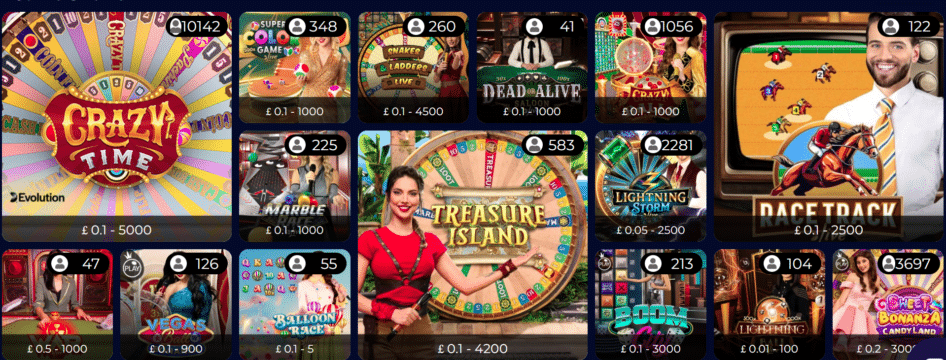 Winomania Casino Live Games