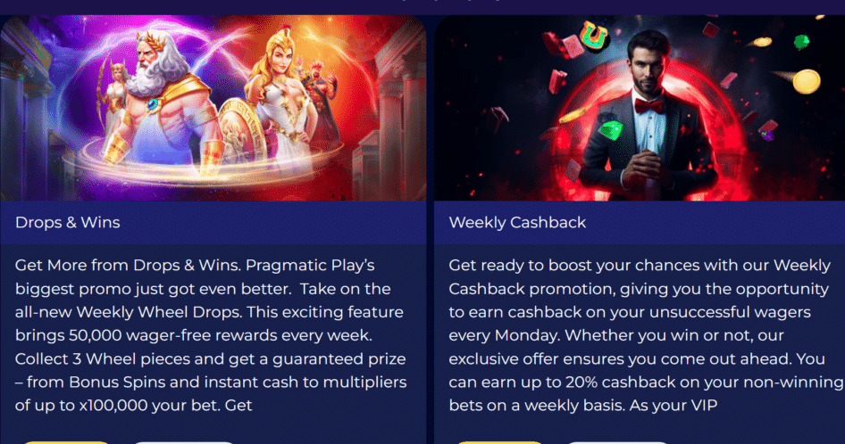 Winomania Slots & Games Promos