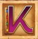 Symbol Letter K slot The Secret of BA by Tom Horn Gaming
