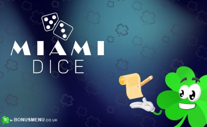 Miami Dice Casino Registration Page
