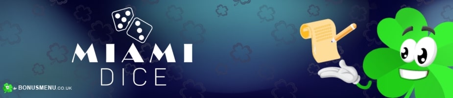 Miami Dice Casino Registration Small Banner