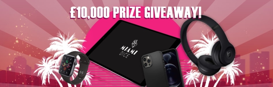 Regular Miami Dice giveaways feature everything from cash prizes to luxury item rewards