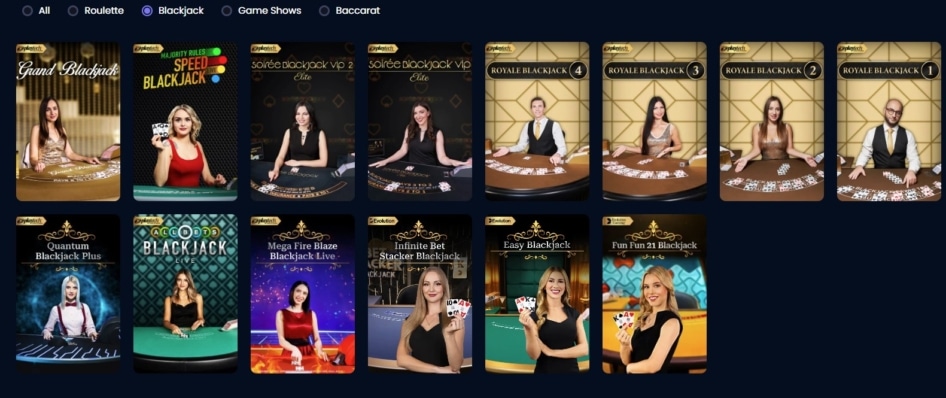 Vegas Mobile Casino Blackjack