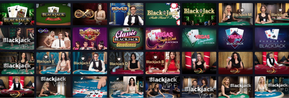 Bet442 Casino Table games