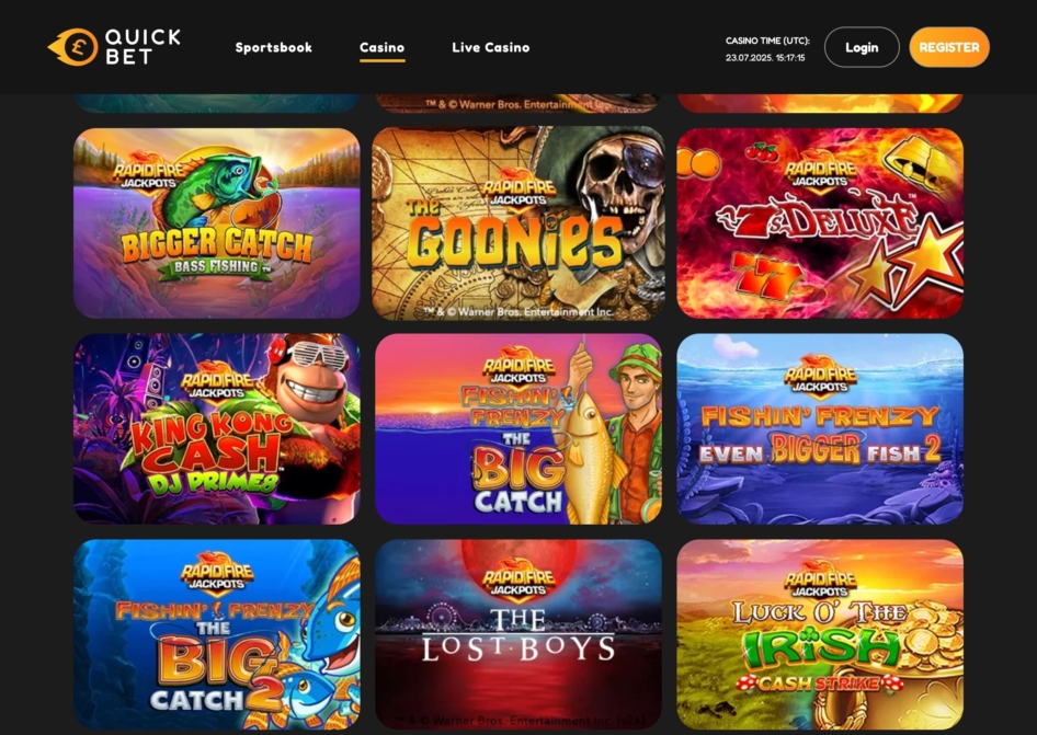 Quickbet Casino Slots