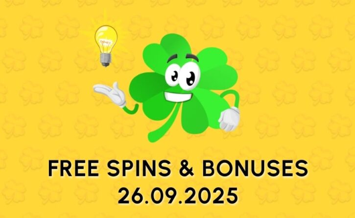 Free spins and bonuses daily 26