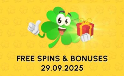 Free spins and bonuses daily 29