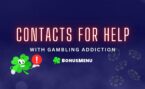 List of contacts for help with gambling addiction