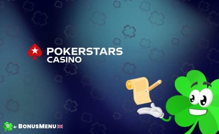 PokerStars Casino Registration Page