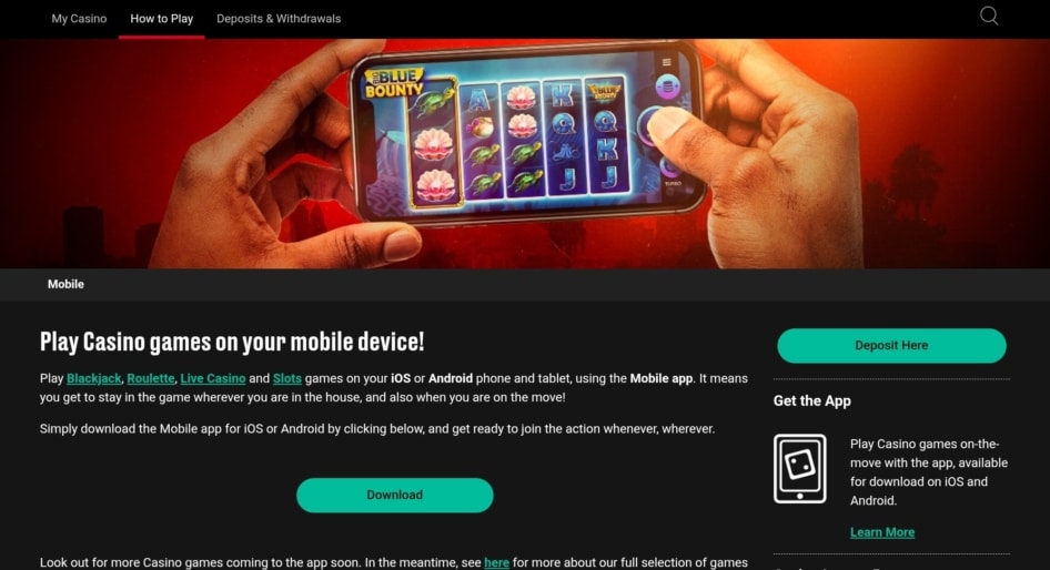 PokerStars Mobile Play