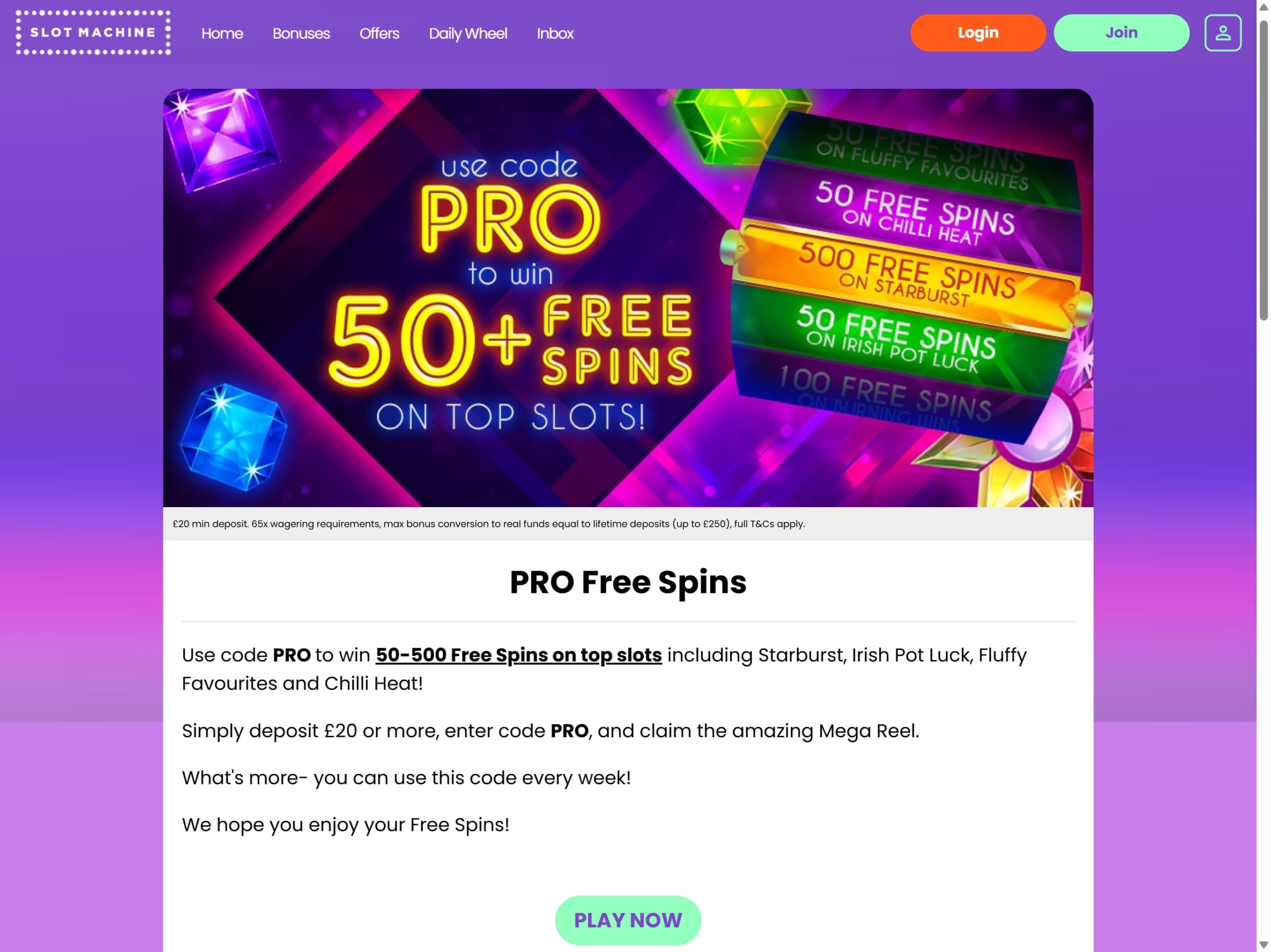 Slot Machine Casino Free Spins