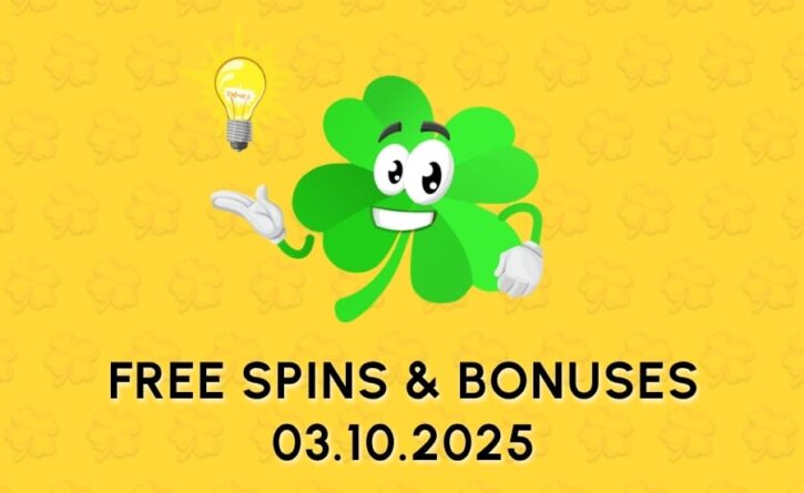 Free spins and bonuses daily 03