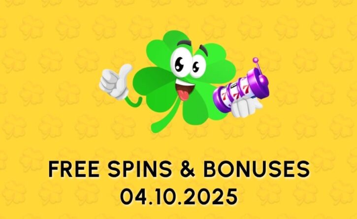 Free spins and bonuses daily 04