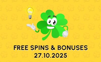 Free spins and bonuses daily 27