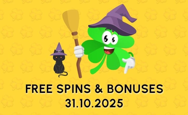 Banner for Free spins and bonuses daily 31