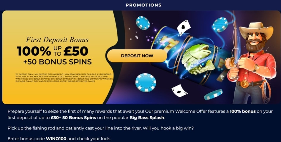 Winomania welcome offer