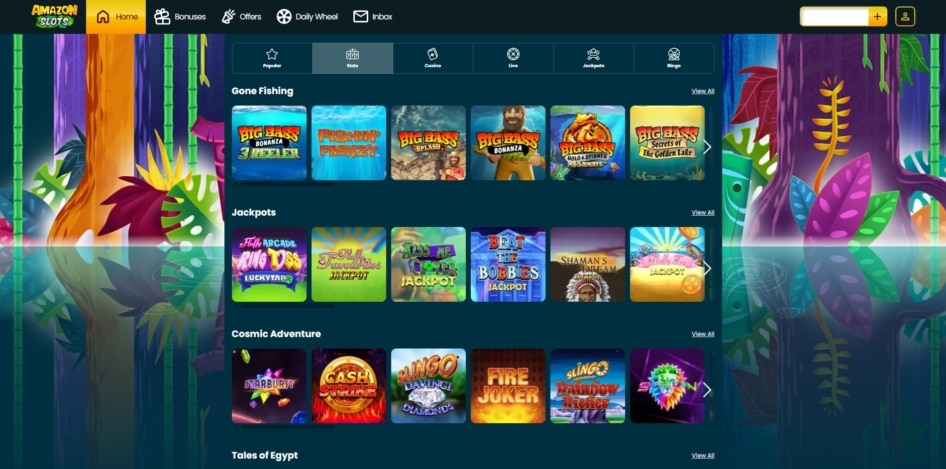 Slots at Amazon Slots