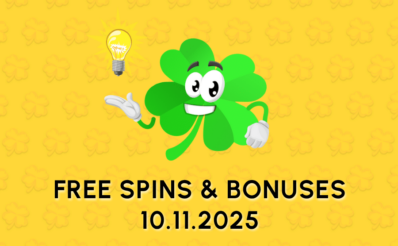 Free spins and bonuses daily 10