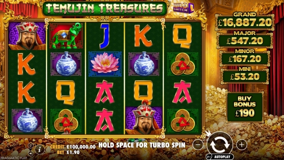Temujin Treasures by Pragmatic Play