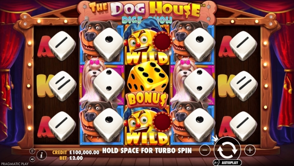 The Dog House Dice Show by Pragmatic Play