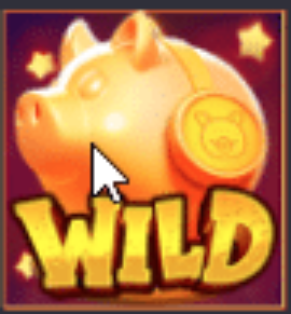 Symbol WILD Symbol slot Three Crazy Piggies by PG Soft