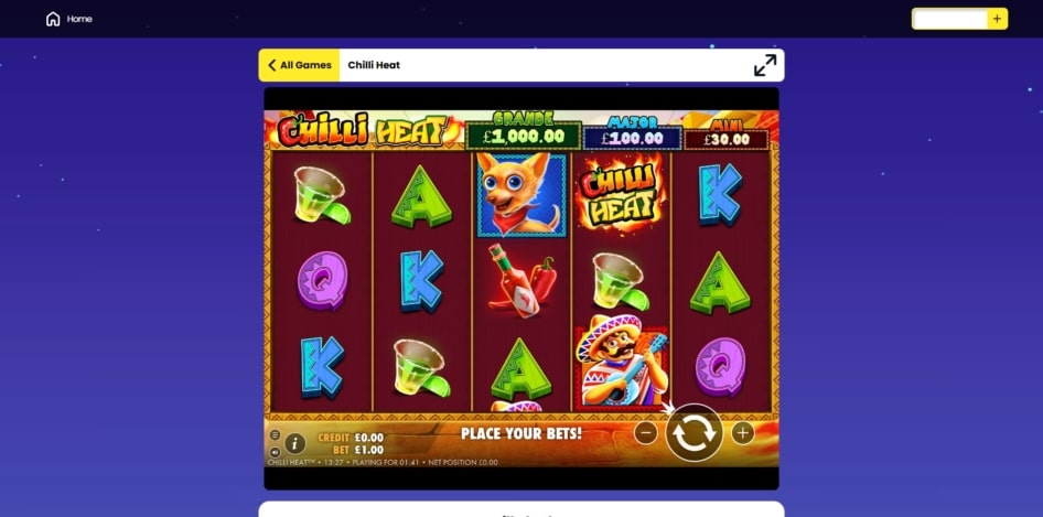 Chilli Heat at Cop Slots