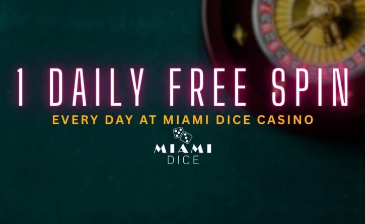 Bonus Wheel at Miami Dice Casino - featured image