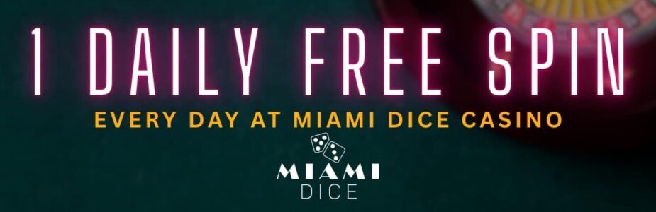 Bonus Wheel at Miami Dice Casino - featured image