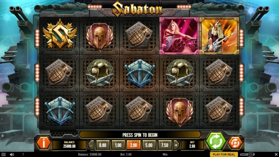 Sabaton by Play'n GO