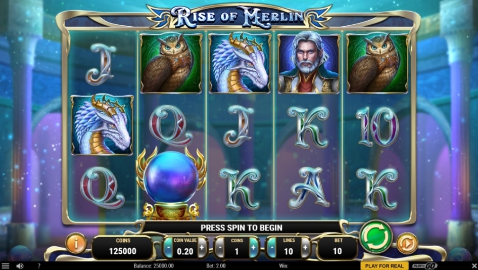 Rise of Merlin by Play'n GO