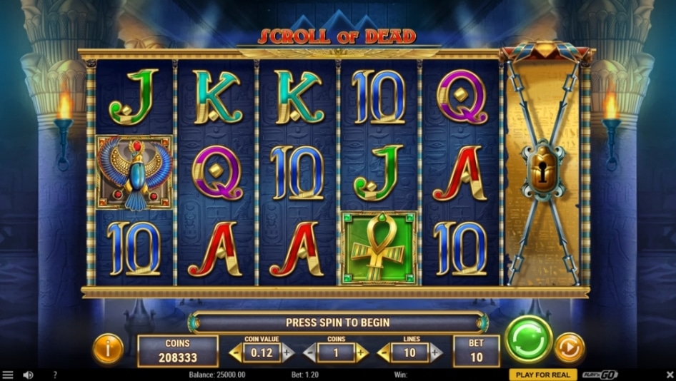 Scroll of Dead by Play'n GO