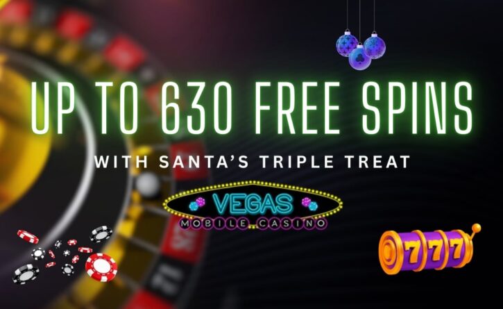 Santa’s Triple Treat at Vegas Mobile Casino - featured image