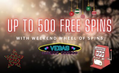 Weekend Wheel Of Spins at Vegas Mobile Casino - preview