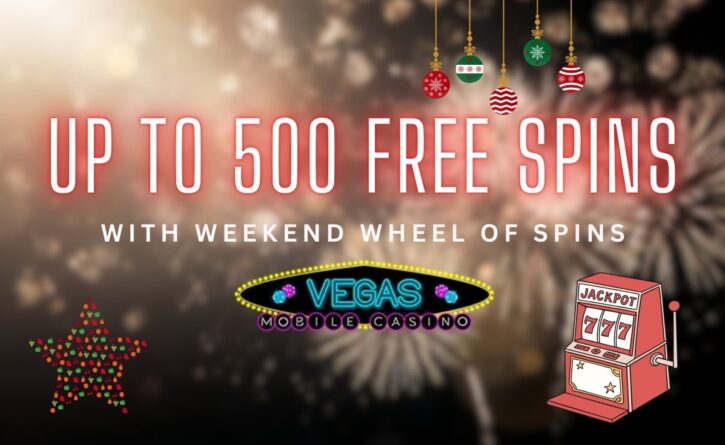 Weekend Wheel Of Spins at Vegas Mobile Casino - preview
