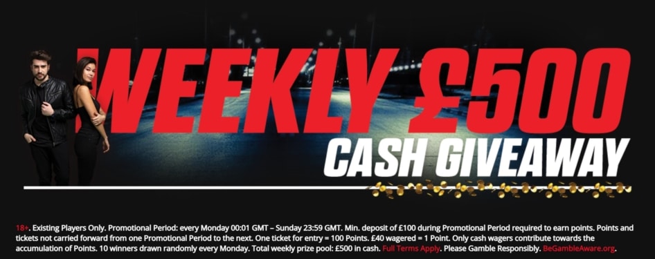 SpinRider Casino giveaways