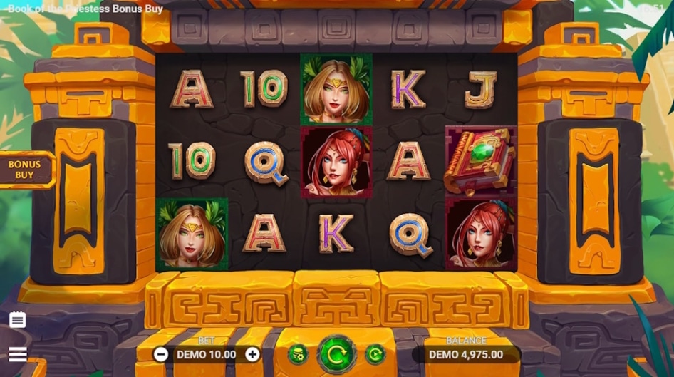 Book of the Priestess Bonus Buy by EvoPlay