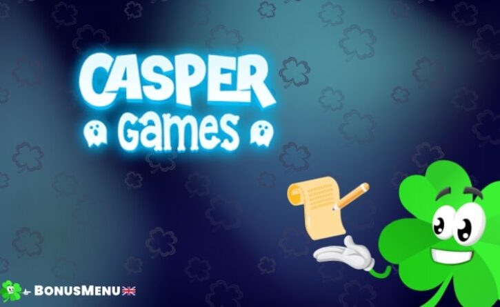 Casper Games Casino Registration Big Banner