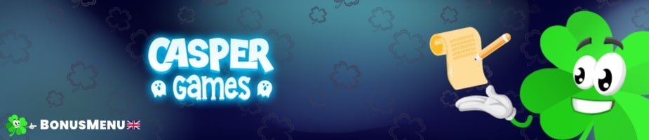 Casper Games Casino Registration small Banner