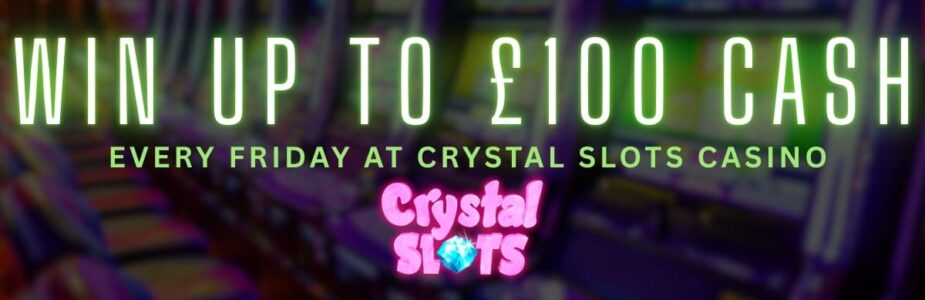Grab a share of £250 with Fluffy Friday at Crystal Slots Casino!